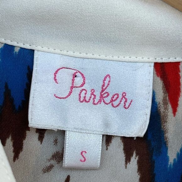 Parker silk blouse small - Picture 2 of 6